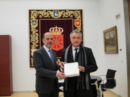 Alberto Catalán y Javier Enériz