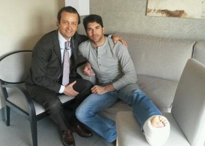 Cayetano Rivera se rompe el peroné 