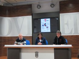 Etelvino Vázquez, Inmaculada González y Luis Vigil