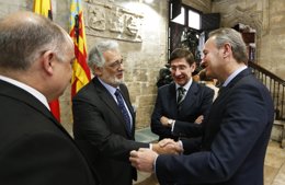 Ffirma de los convenios con Bankia para actividades musicales