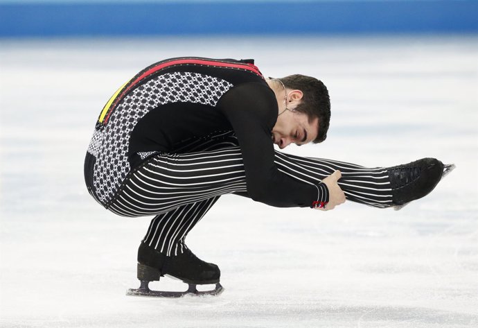 Javier Fernández en los Juegos de Sochi