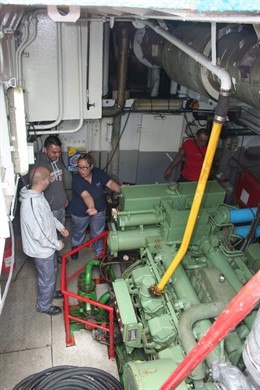 Jóvenes de Las Palmas de Gran Canaria en prácticas en empresas navales