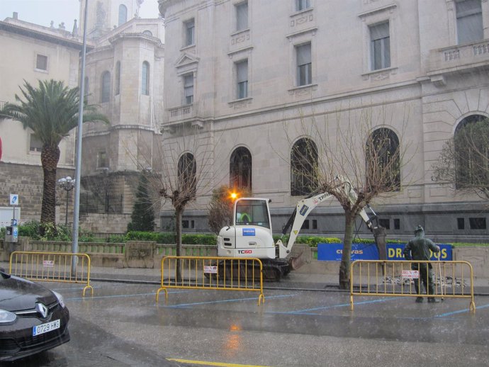 Comienzan las obras de la calle Cádiz