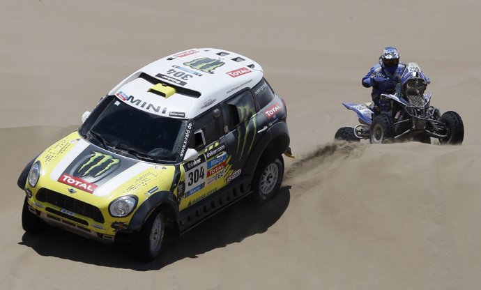 Nani Roma sufre en el Dakar 2014