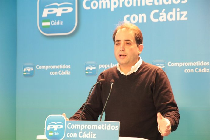 Antonio Saldaña, secretario general del PP de Cádiz