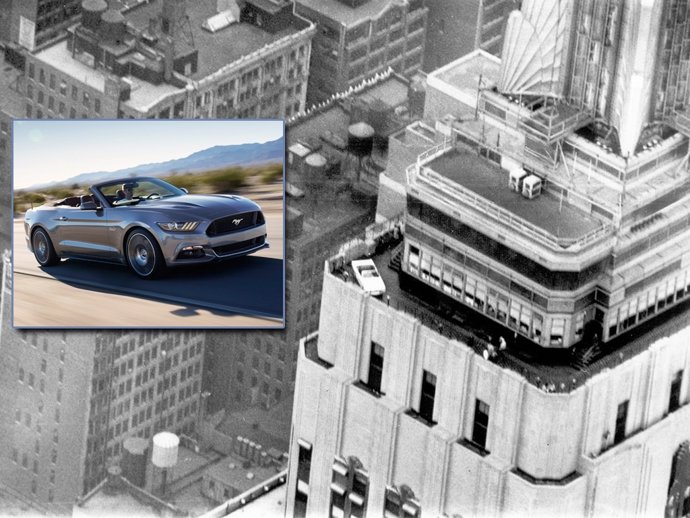 Ford expondrá el Mustang en el Empire State