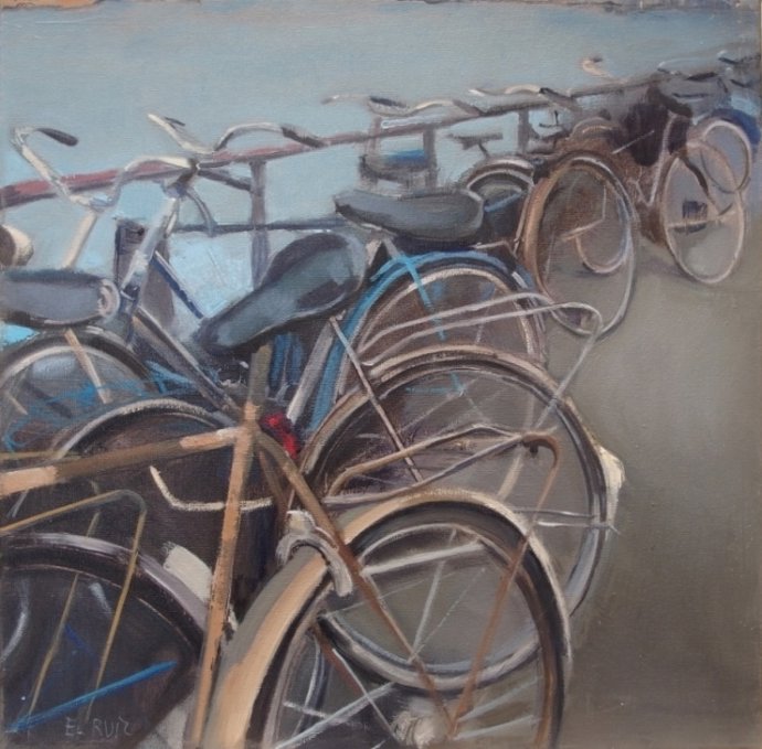 Una de las obras de Eugenia Ruiz