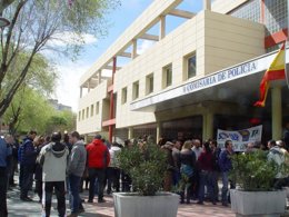 Concentración Policías