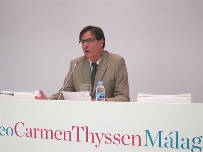 El concejal de Turismo, Damián Caneda, en rueda de prensa