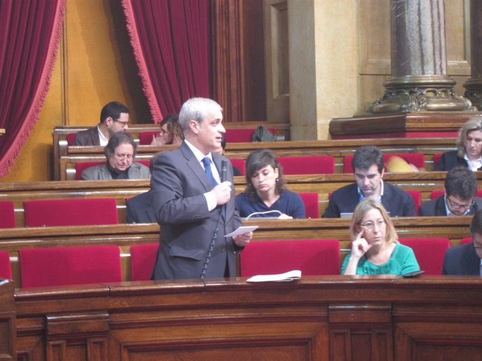 Germà Gordó, conseller de Justicia de la Generalitat de Catalunya