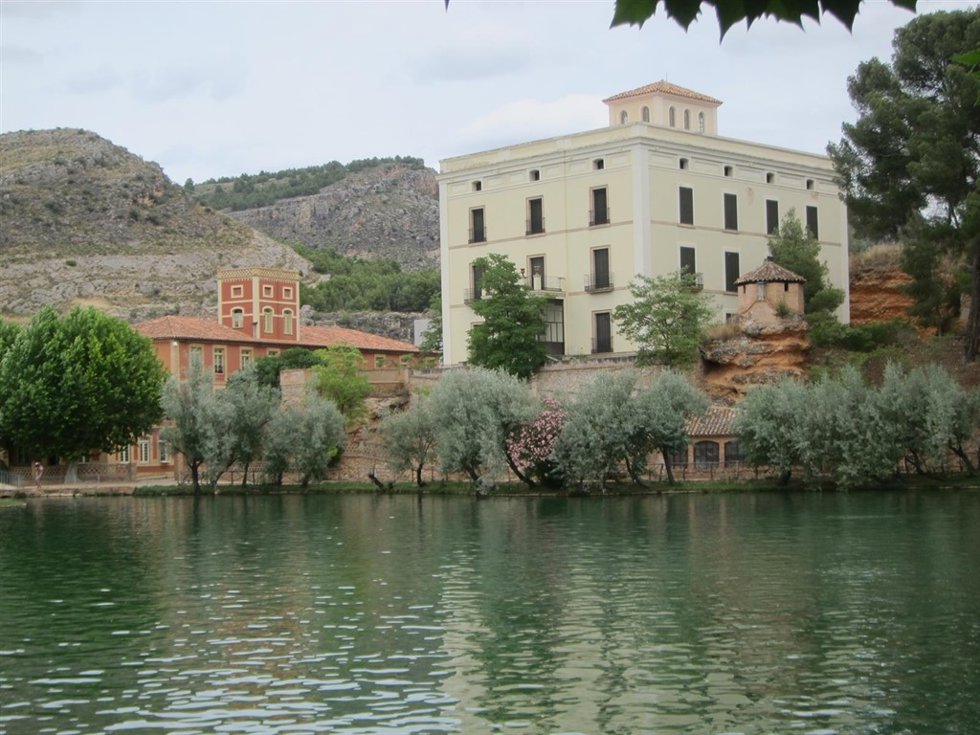 Lago termal de Alhama