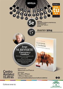 Jorge Martínez Reverte presenta nuevo libro