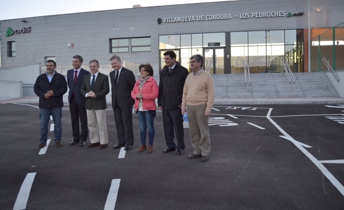 La Diputación entrega a ADIF el depósito de la estación de Villanueva de Córdoba