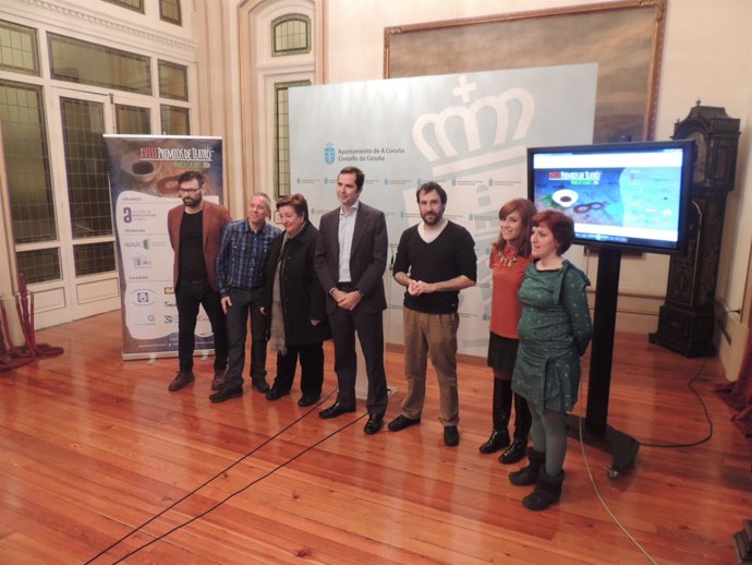 Presentación de la gala de los Premios María Casares en A Coruña