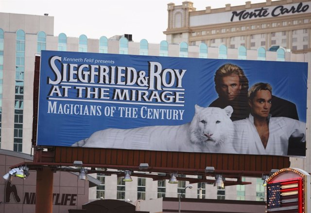 Siegfried, Roy Horn y Montecore en Las Vegas