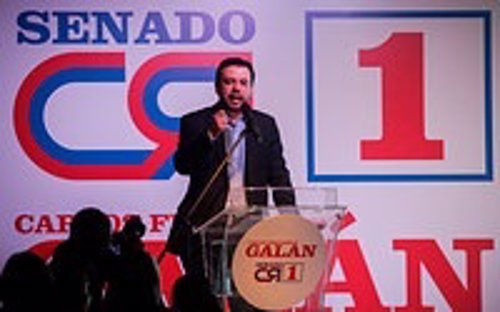 Carlos Fernando Galán, director nacional del Partido Cambio Radical