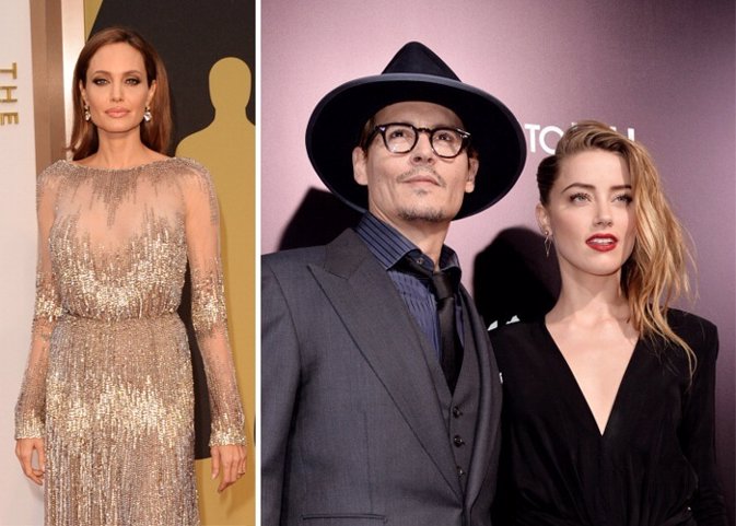 ANGELINA JOLIE CREE QUE LA NOVIA DE JOHNNY DEPP SOLO BUSCA DINERO NO TE CASES