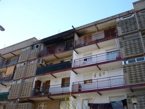 Piso del incendio de El Vendrell