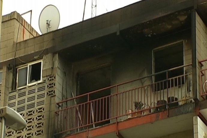 Una familia rota por el incendio de El Vendrell