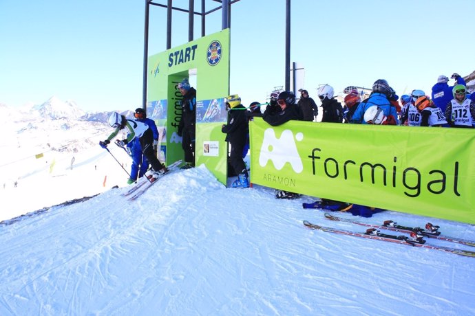 Competición deportiva en Aramón Formigal