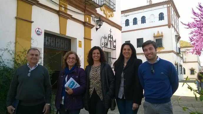 Responsables 'populares' visitan el Complejo San Francisco de Paula. 