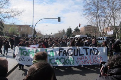 Huelga de Estudiantes Universidad Complutense