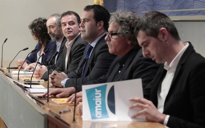 Tardá, Alfredo Bosch (ERC) Y Sabino Cuadra (AMAIUR)