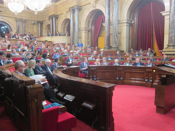 Pleno del Parlament