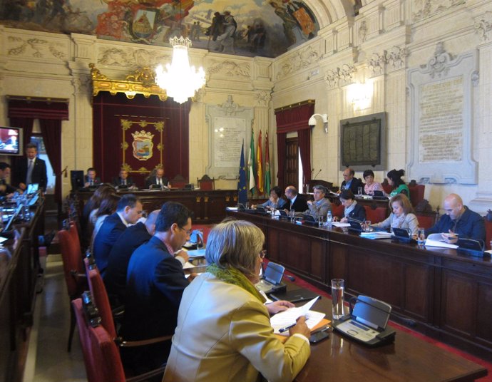 Pleno del Ayuntamiento de Málaga de marzo