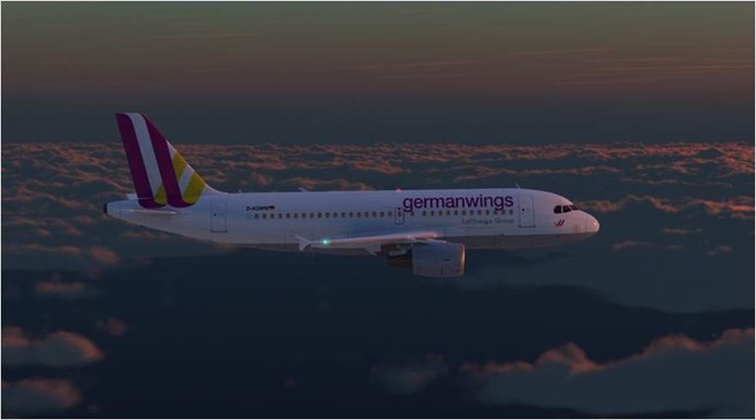 El primer vuelo regular de Germanwings con destino Palma