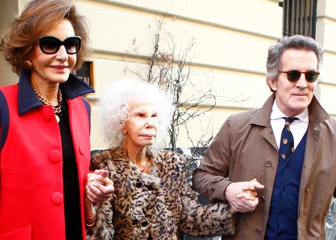 Duquesa de alba celebra su cumpleaños en compañía de los suyos