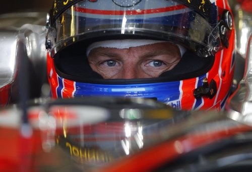 El corredor del equipo McLaren de la Fórmula Uno Jenson Button
