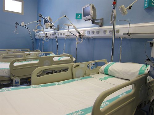 Camas hospitalarias del Servicio Aragonés de Salud