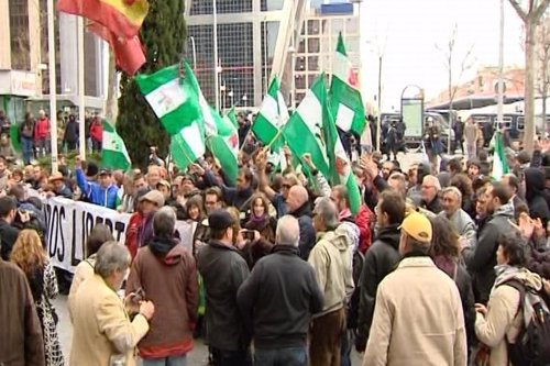 Apoyan a los detenidos del 22-M en los juzgados