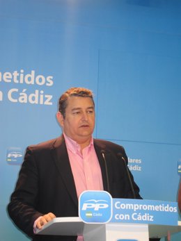 Antonio Sanz en rueda de prensa