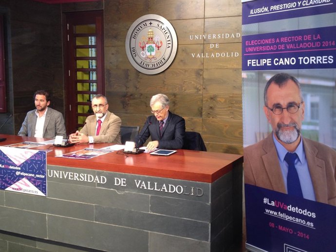 Candidato a Rector UVA Felipe Cano