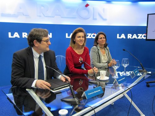 La secretaria general del PP y presidenta de C-LM, María Dolores de Cospedal