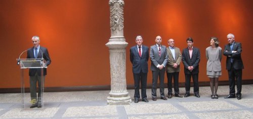 Entrega de premios de la fase aragonesa de la V Olimpiada Española de Geografía.