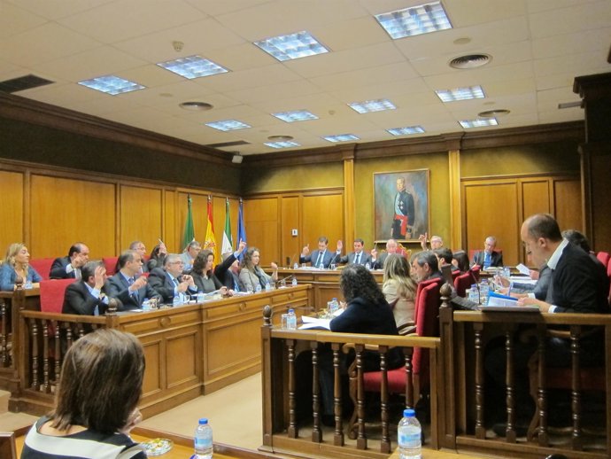 Pleno en la Diputación Provincial de Almería