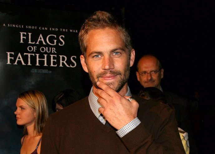 Actor Paul Walker arrives at the Paramount Pict
