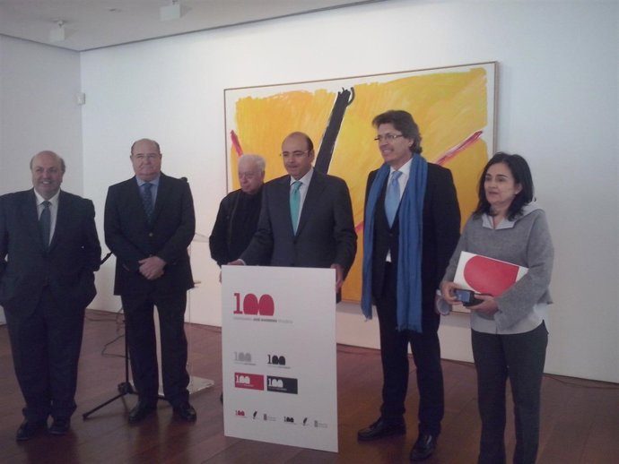 Presentación del programa con motivo del centenario de José Guerrero