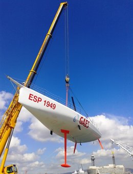 Barco de GAES para la barcelona World Race