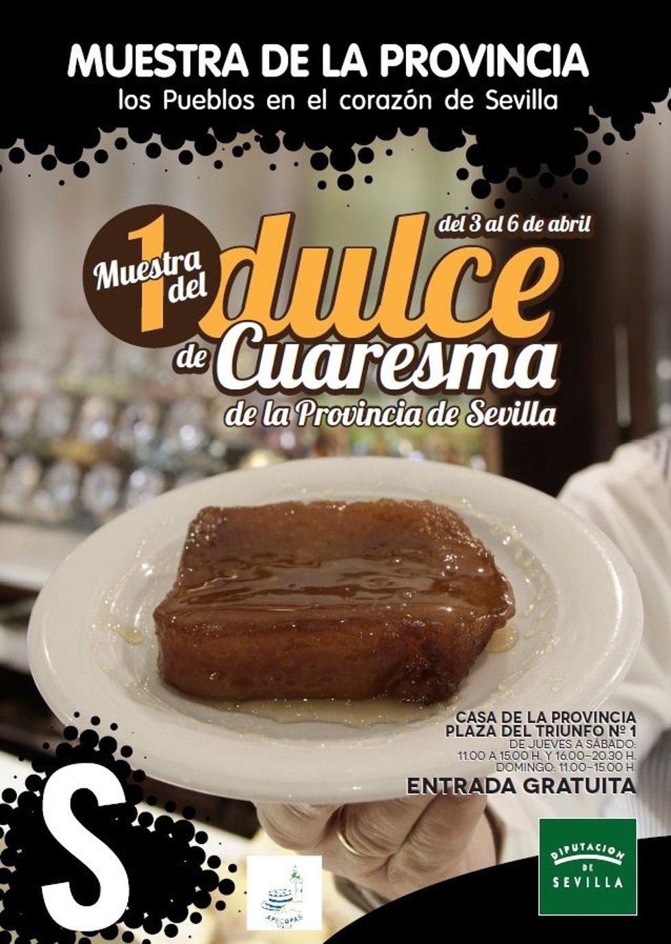 Muestra de dulces de Cuaresma.