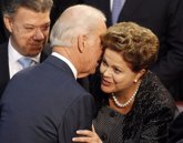 Foto: Biden planea reunirse con Rousseff en el Mundial