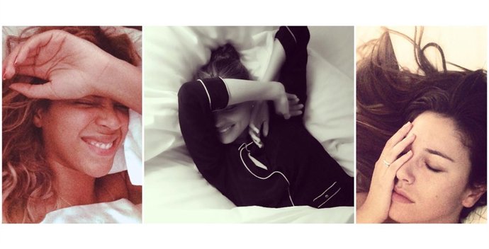 Las famosas se apuntan al 'morning selfie'