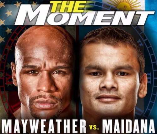 Floyd Mayweather y  Marcos Maidana