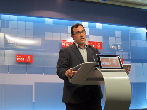 Javier Remírez, nuevo portavoz de la Ejecutiva del PSN.