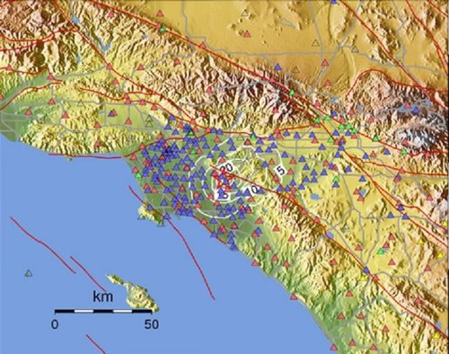 Terremoto en Los Ángeles