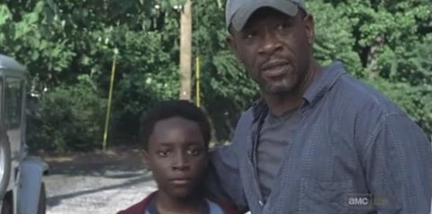 The Walking Dead, Morgan y su hijo