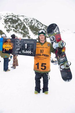 Torgeir Bergrem Grandvalira Total Fight Snowboard